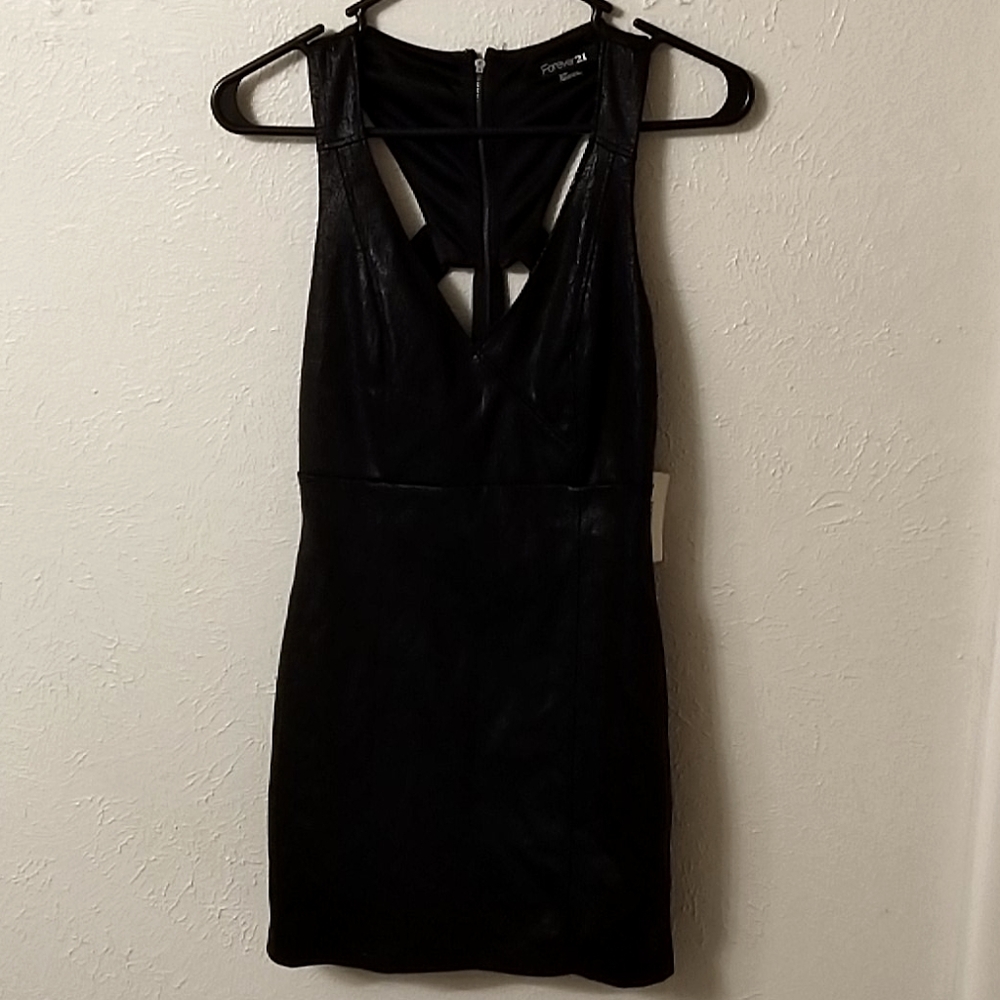 NWT new Forever 21 black mini dress Small